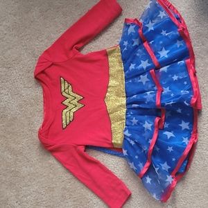 Infant 6 - 12 months old costume dress wonder woman